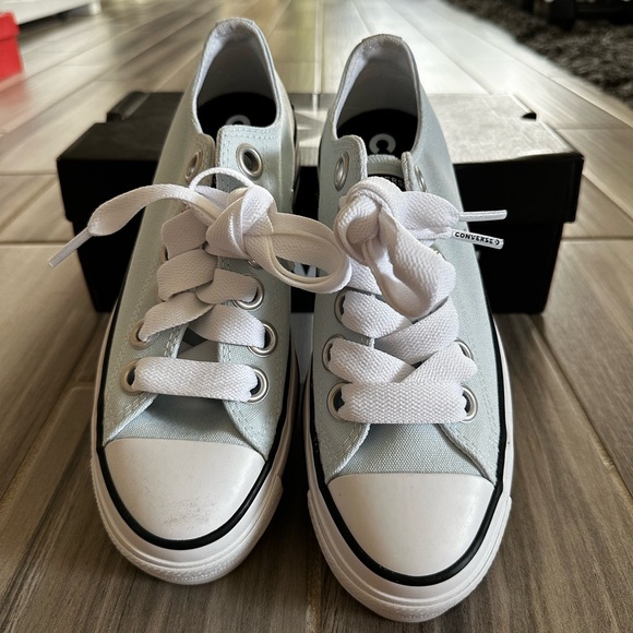 Women's Converse Chuck Taylor All Star Lift Platform Casual Shoes - winter slay - Picture 10 of 11